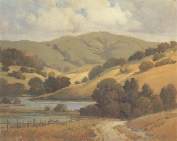 unknow artist California landscape oil painting image